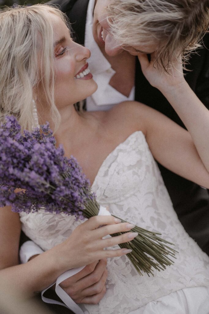Heiraten in Frankreich Bride & Groom Editorial Shooting