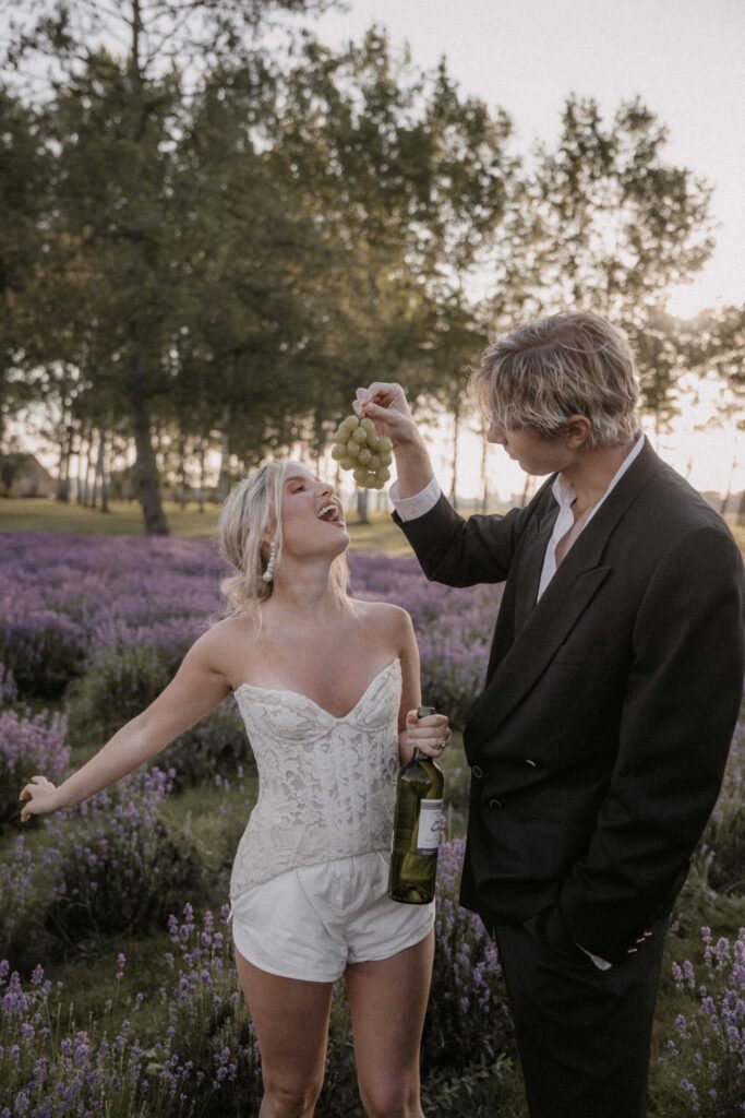 Heiraten in Frankreich Bride & Groom Editorial Shooting