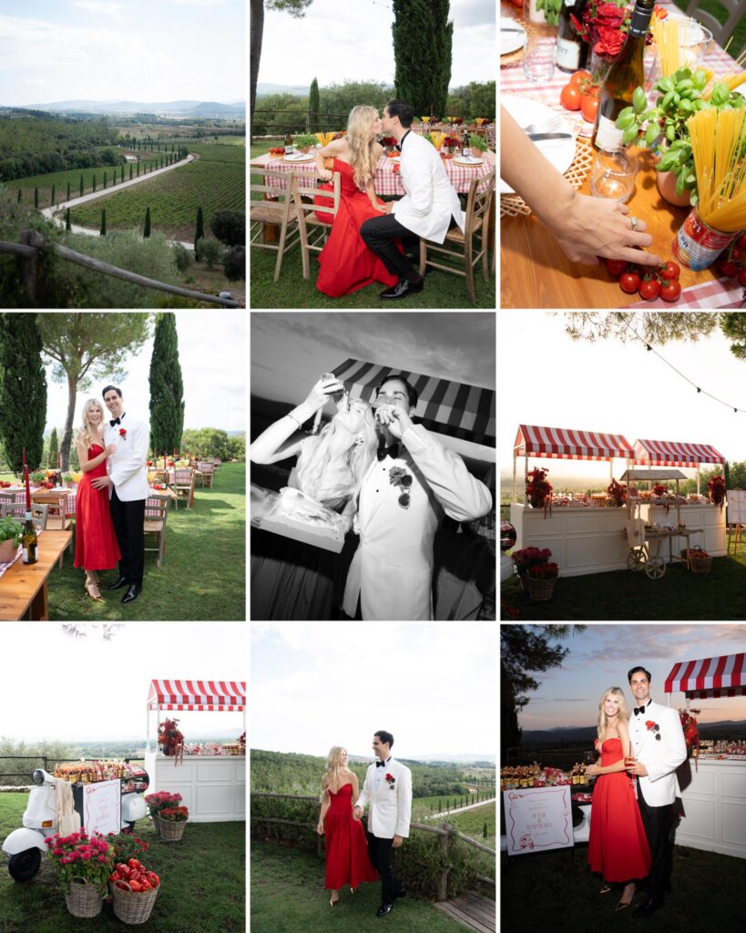 Conti di san Bonifacio Hochzeit in der Toskana Italien