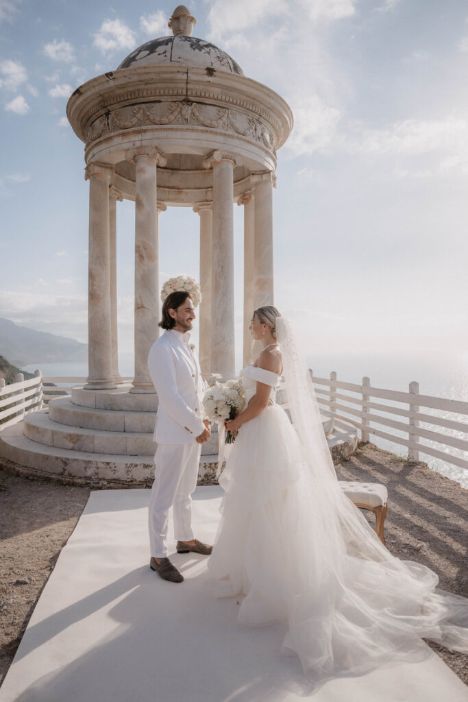Destination Wedding in Mallorca Son Marroig wedding couple