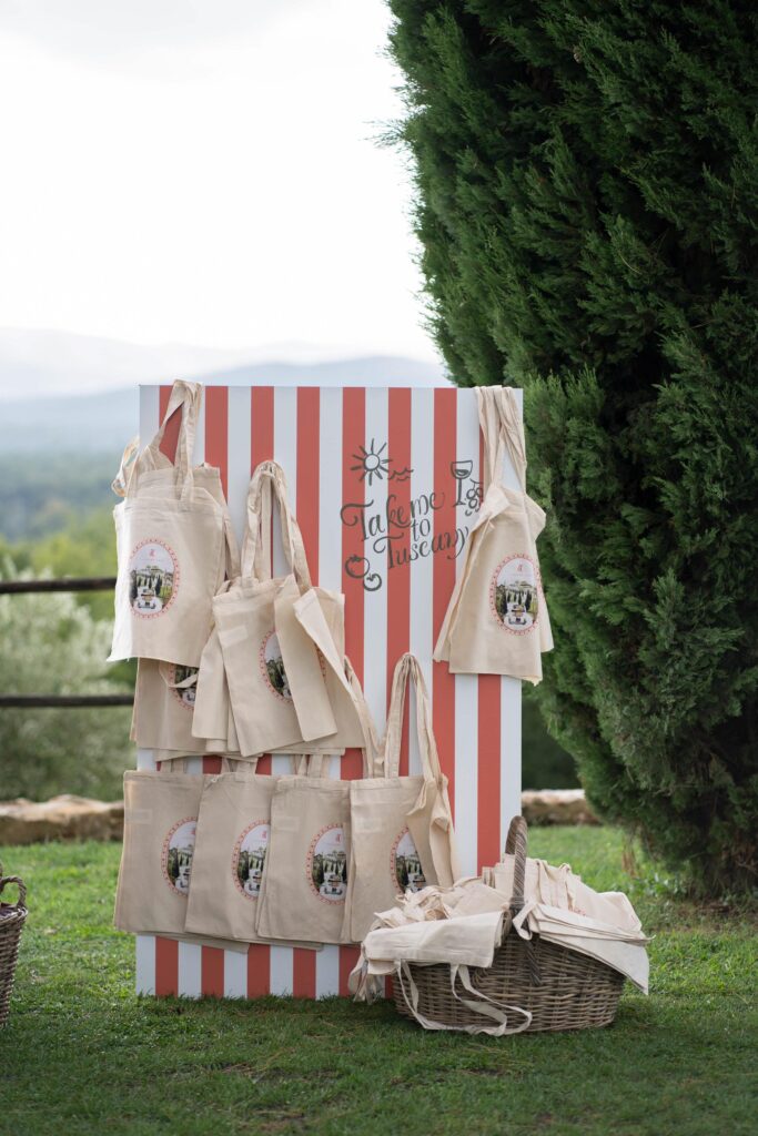 pizza party welcome event Toskana Hochzeit