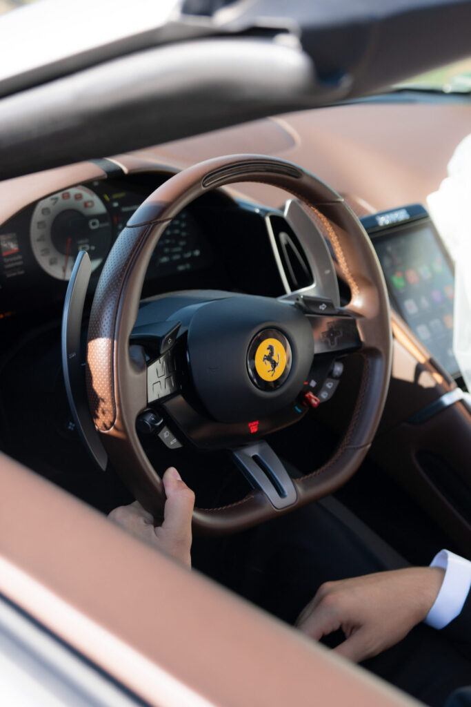 Marrying in Tuscany: The Exclusive Guide to Your Luxury Tuscany Wedding 34 Wedding car Ferrari