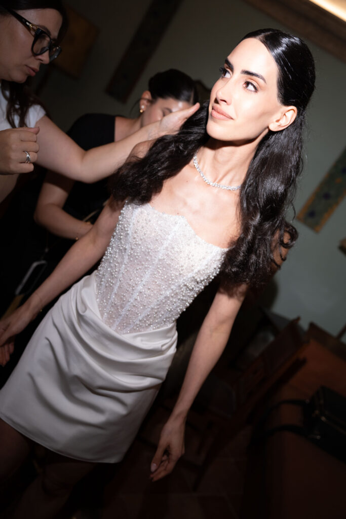 Villa Bettoni Hochzeit Wedding Party 2nd Dress Change