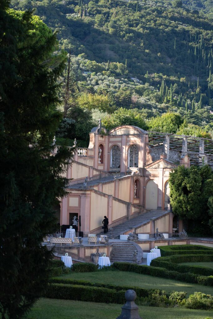 Villa Bettoni Barockgarten Gardasee Hochzeit 