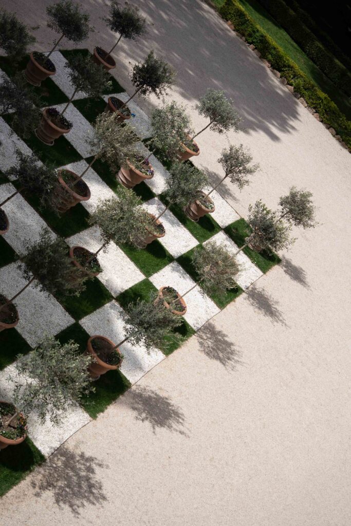 Garten Villa Aurelia Rom 