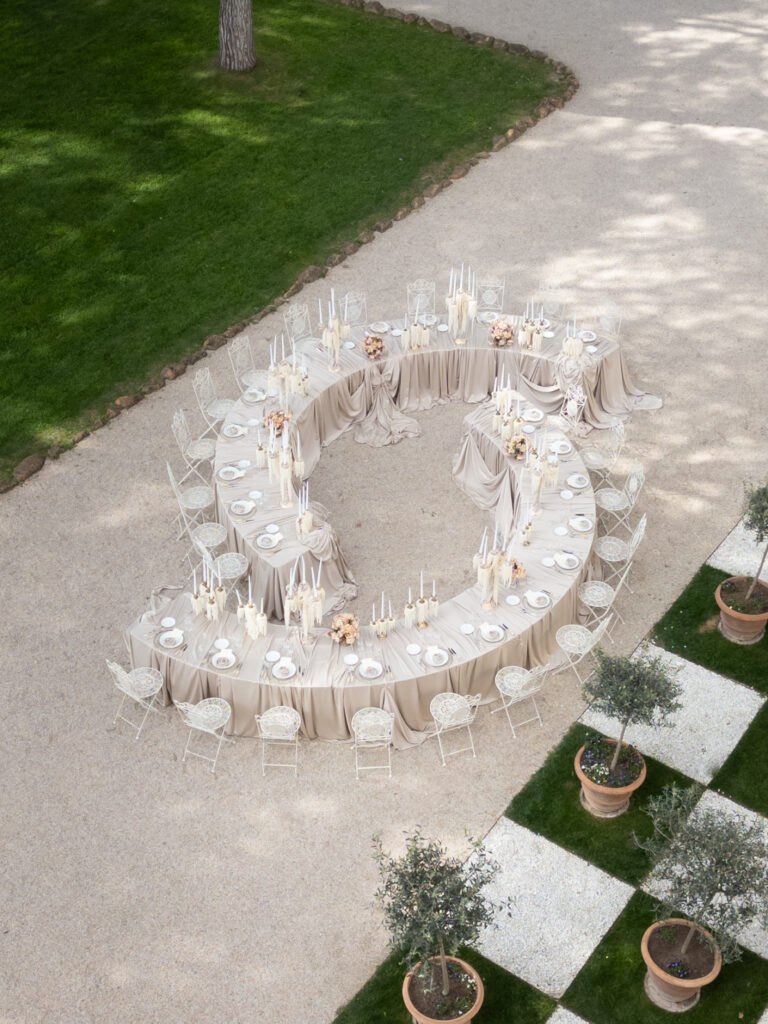 tablesetting villa aurelia in rom 