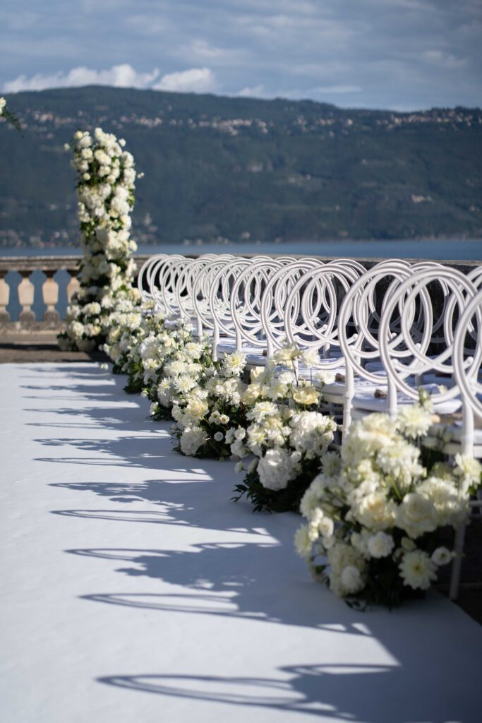 Free ceremony with lake view Villa Bettoni Lake Garda
