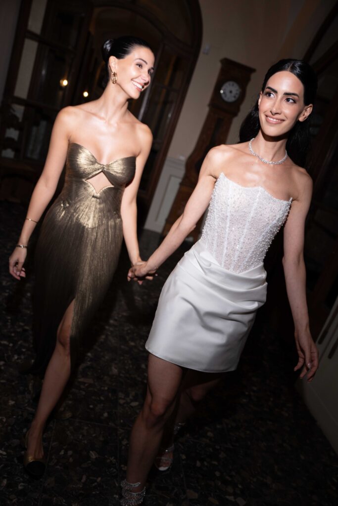 Lake Como Wedding Bride Party Dress